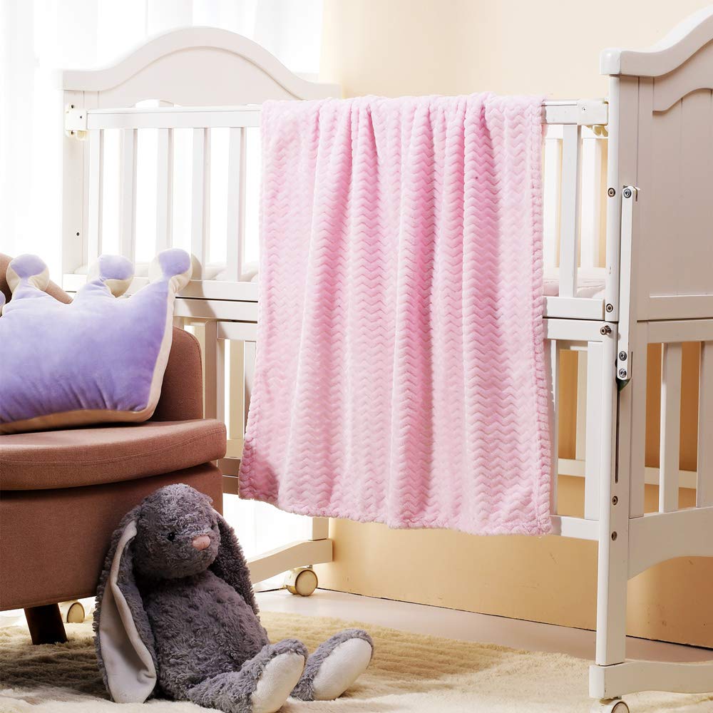 CREVENT baby blanket for crib with plush softness in the nursery.