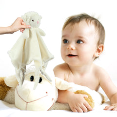 CREVENT fleece blanket ivory provides lightweight warmth for on-the-go use