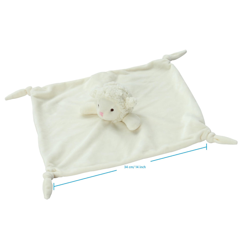 CREVENT mink blanket ivory offers plush warmth for baby snuggles