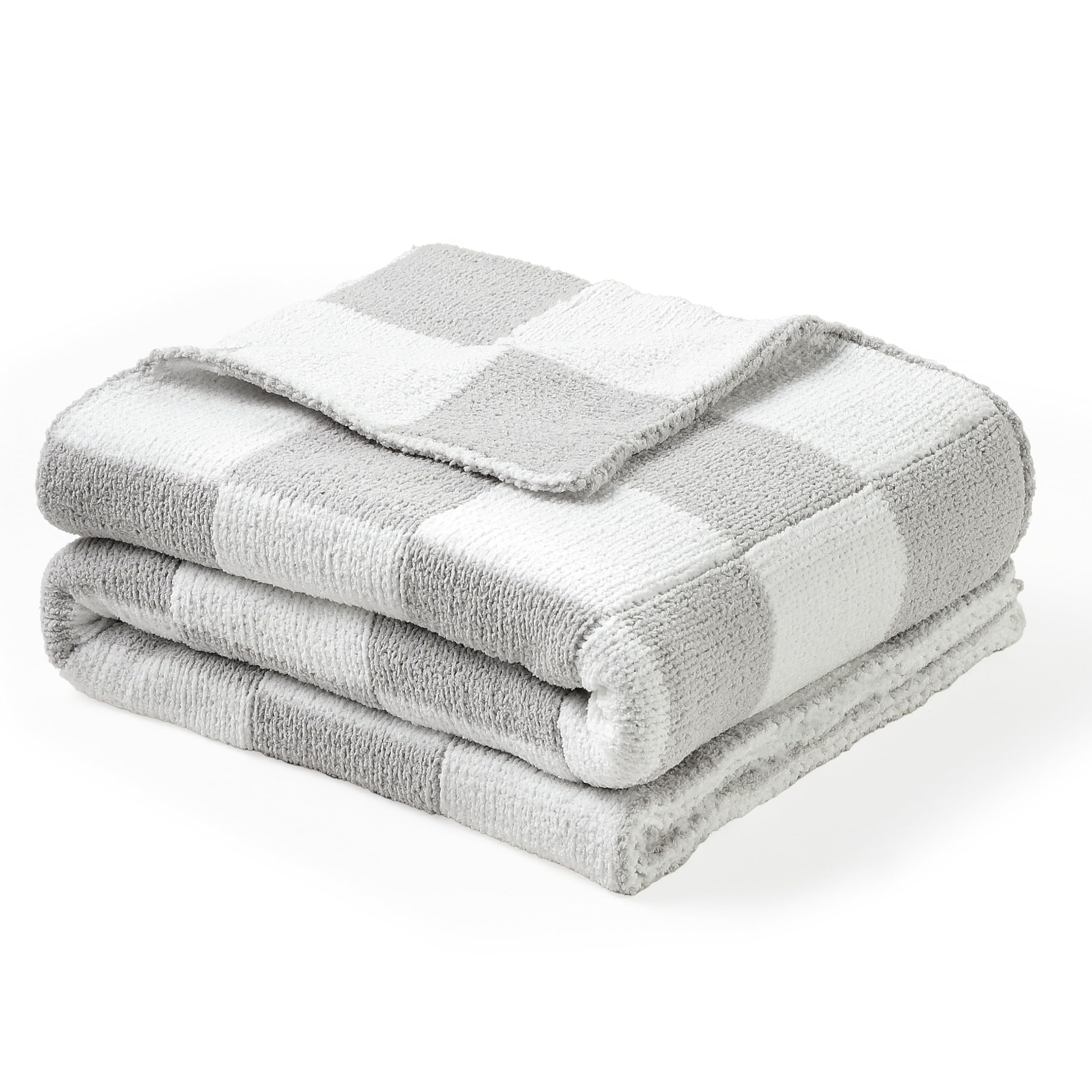 CREVENT cozy chenille baby blanket closeup fabric showing soft warmth for baby snuggles.
