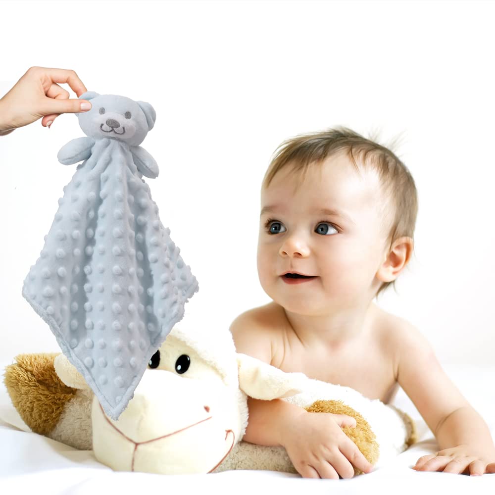 CREVENT Cozy Plush Blanket baby-soft fabric stands up to play and travel