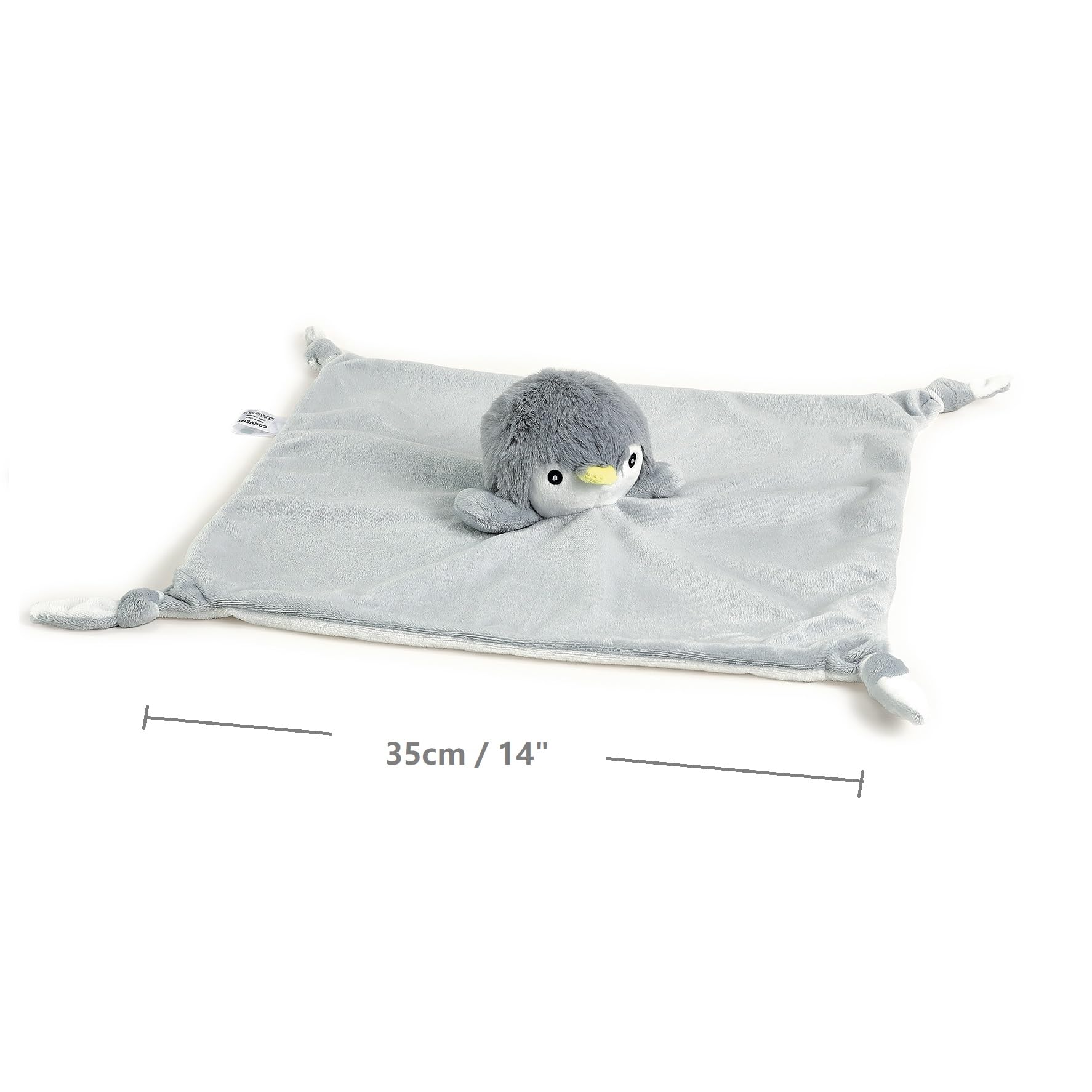 CREVENT Cozy Plush security blanket nursery setup showcasing soft welcome for baby