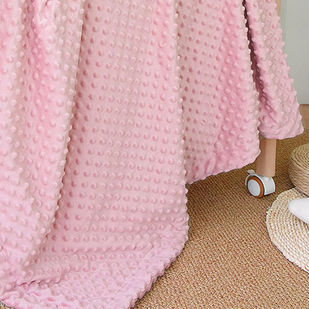 CREVENT Cozy Sherpa blanket all-season design for year-round use.