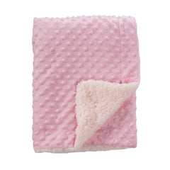 CREVENT Cozy Sherpa blanket close-up texture showing plush softness and breathable comfort.