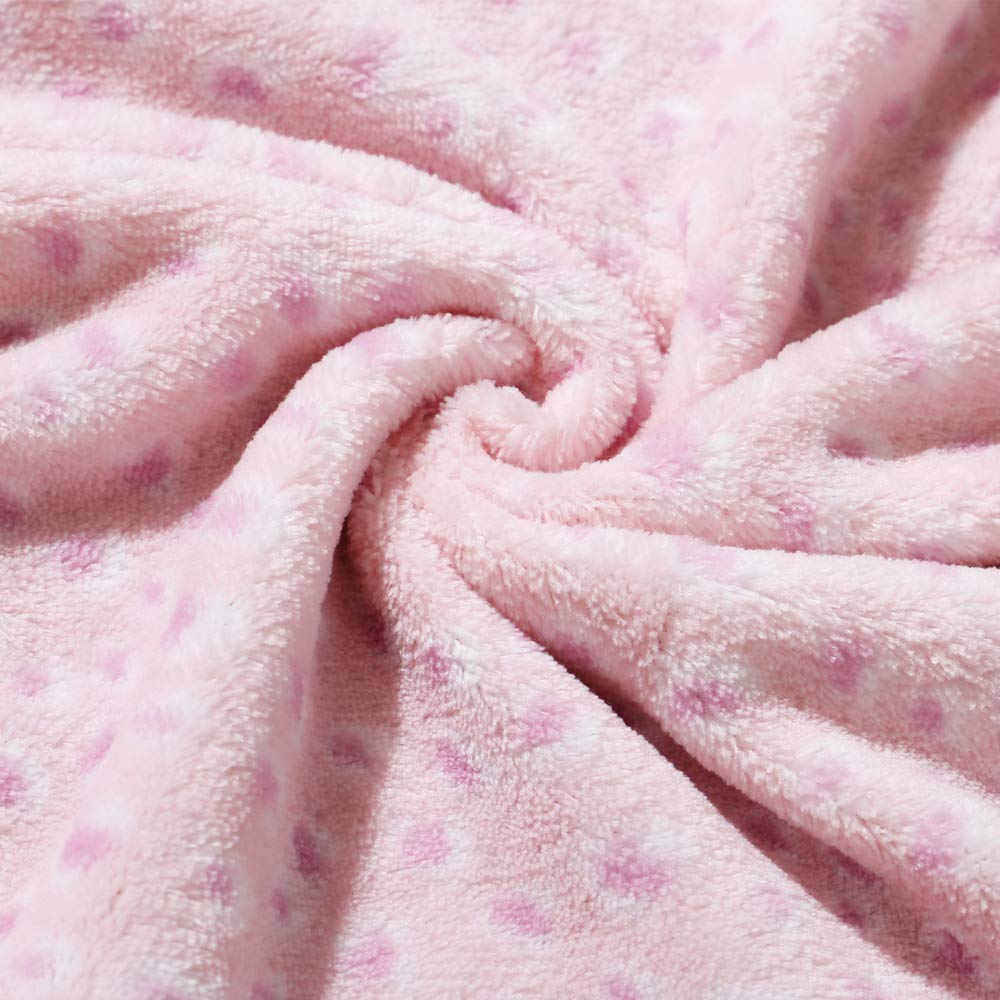 CREVENT 30x40 blanket used on crib for a safe, snug sleep area.