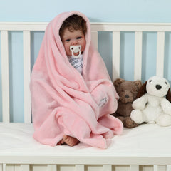 CREVENT fluffy-warm-blanket-crib provides cozy crib time