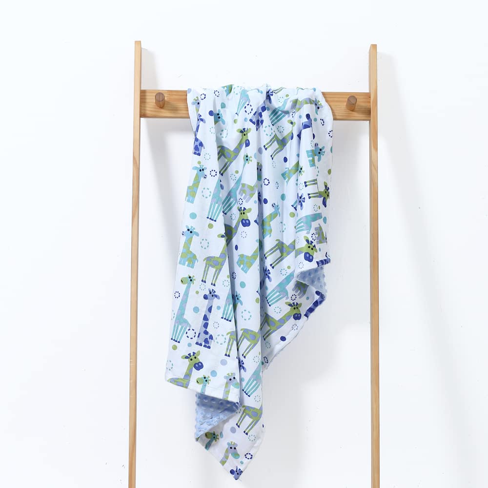 CREVENT Minky baby blanket gift packaging ready