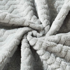 CREVENT newborn essentials blanket Wave Grey adds style to nursery