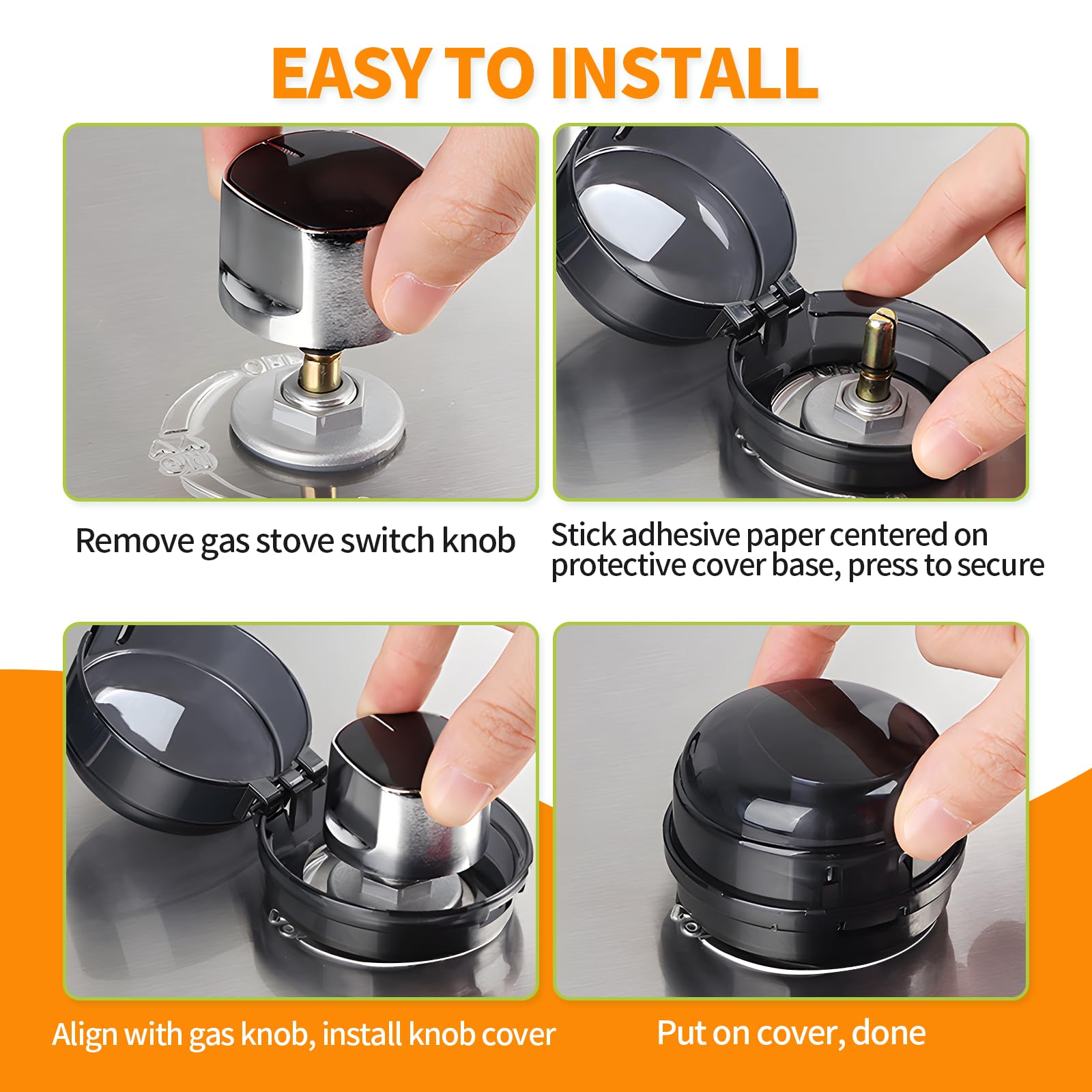 Creztail universal-fit knobs protect most stoves under 1.6 inches