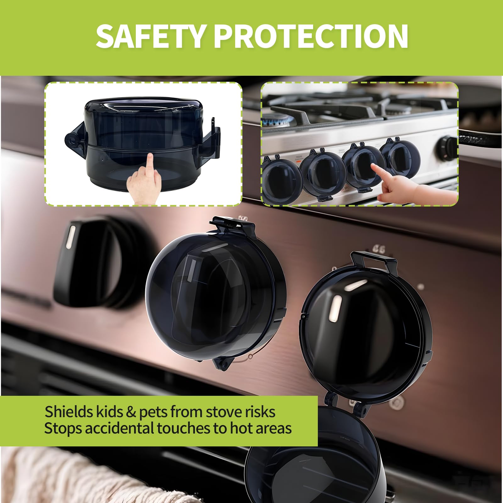Creztail universal-knob-size fit works on most gas stoves.