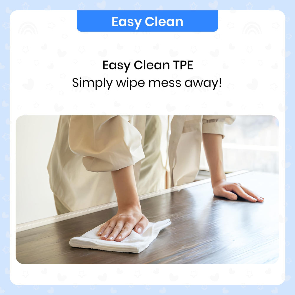 Cribflex fits standard and mini cribs securely.