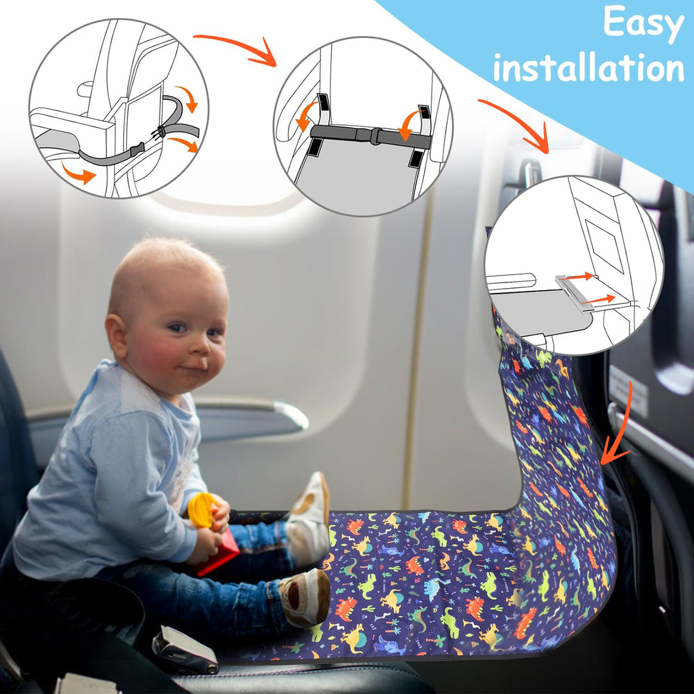 Crisinant transparent pocket holds iPad or snacks within reach