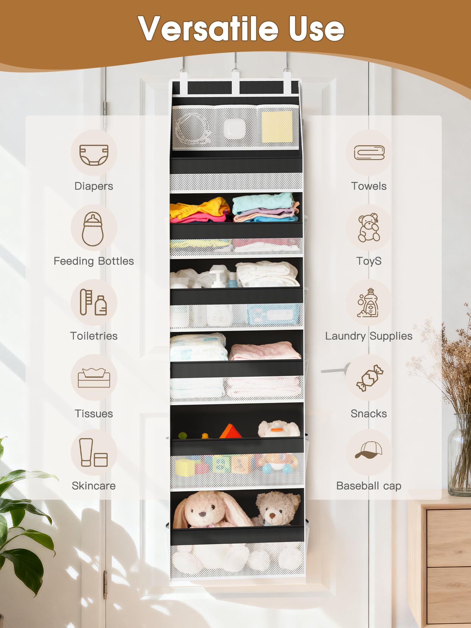 Criusia durable materials provide long-lasting daily organization for busy households.
