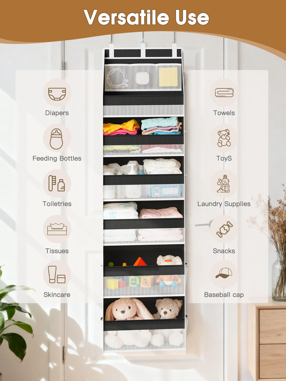 Criusia durable materials provide long-lasting daily organization for busy households.