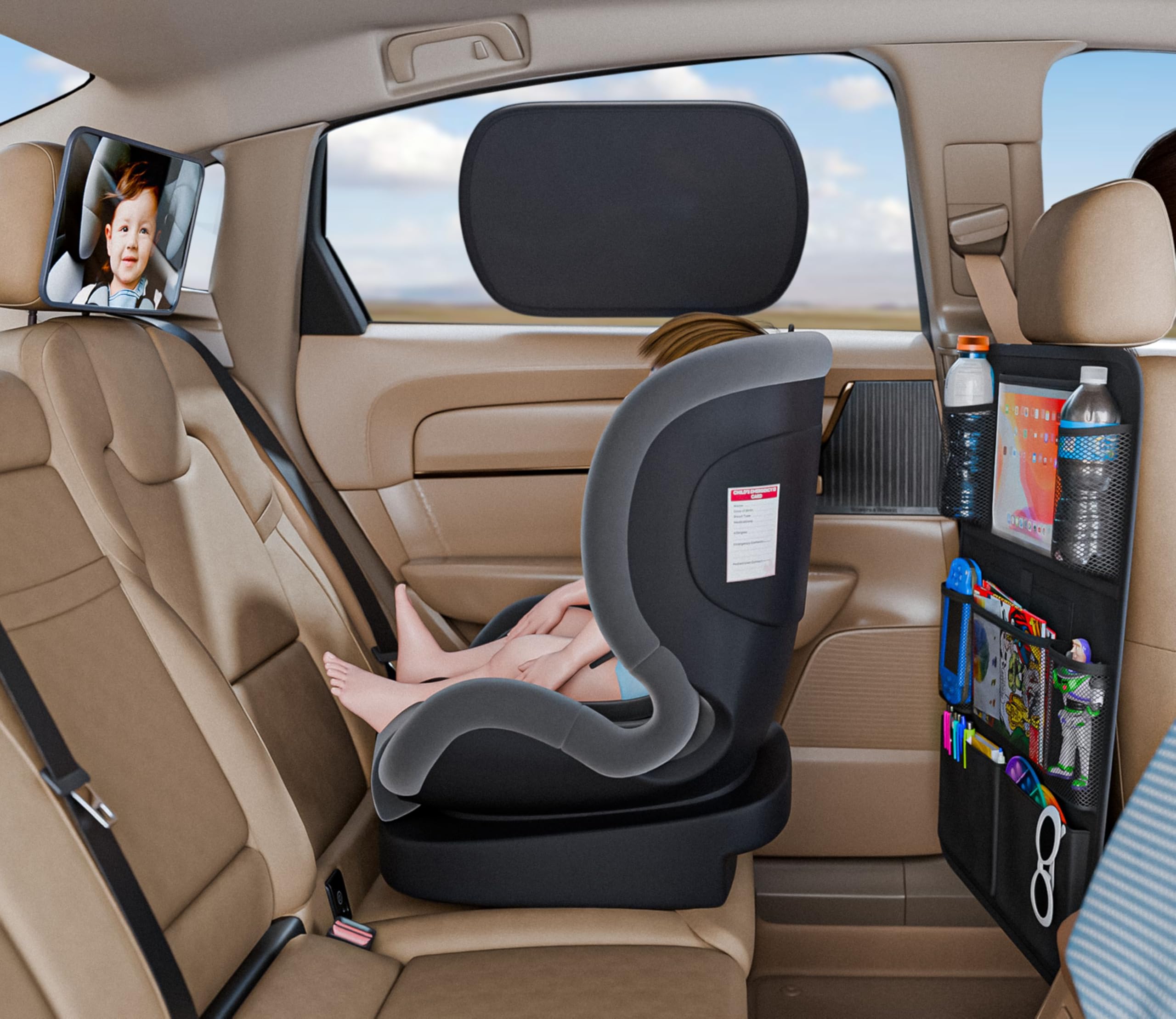 Crivora diaper bag keeps baby essentials organized on the go.