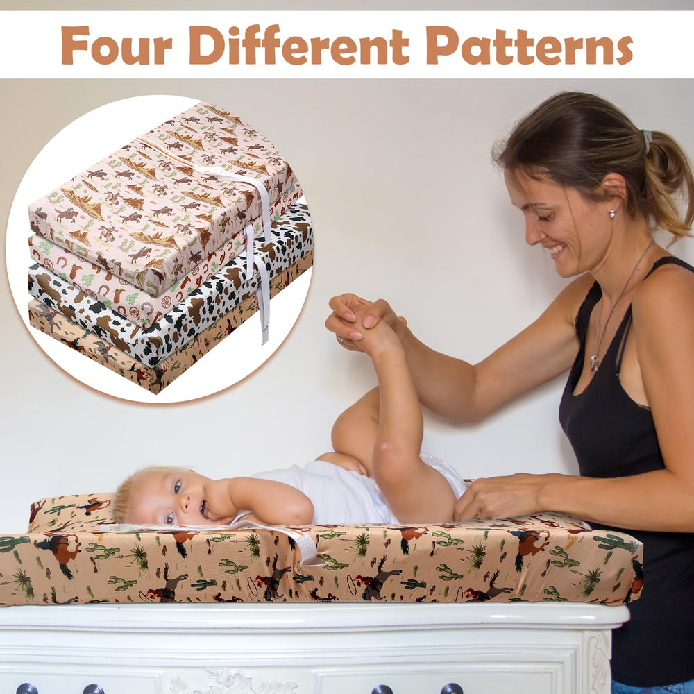 CroBlissful western covers set—mix and match to refresh nursery aesthetics.