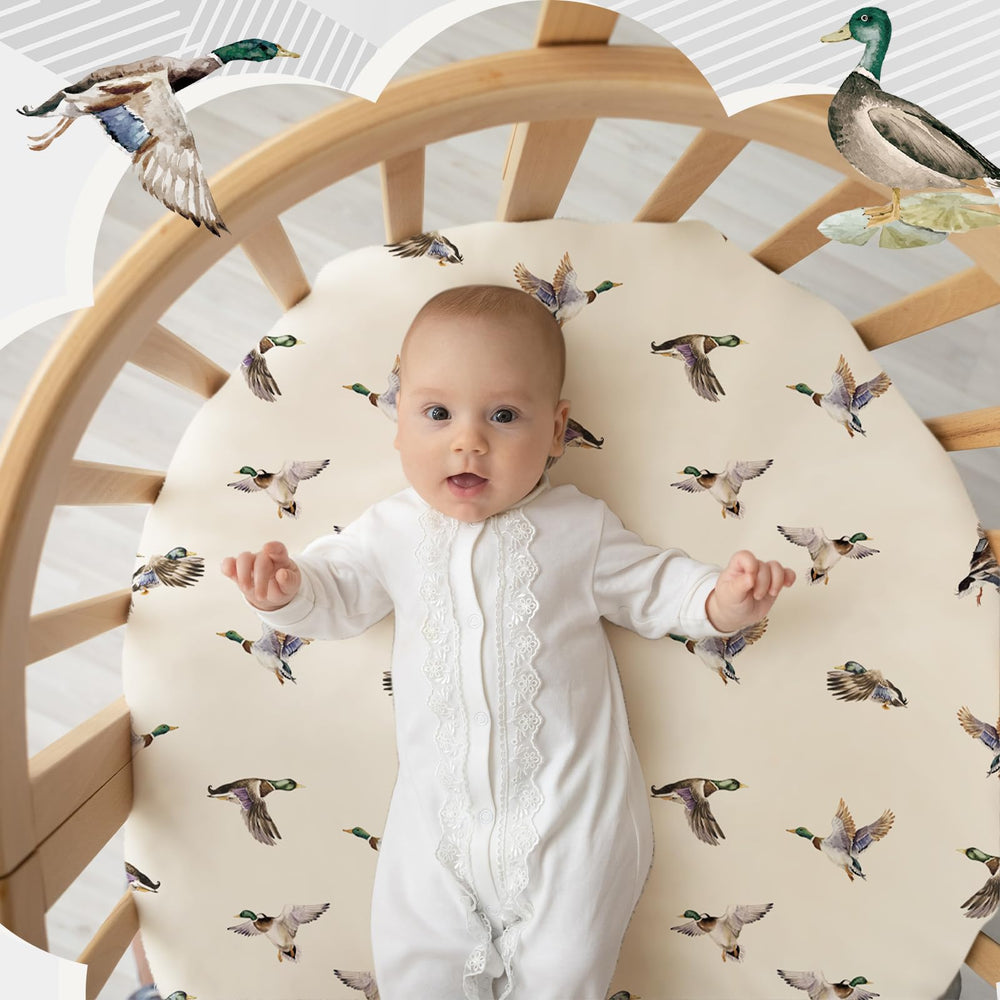 CroBlissful easy care bassinet sheets durable after washes