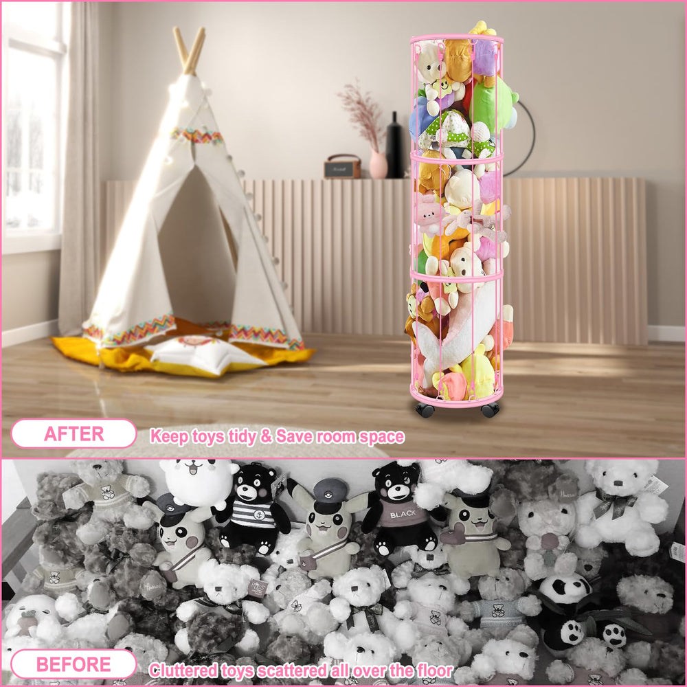 CROSDE smooth-edges design protects kids and fabrics during storage.