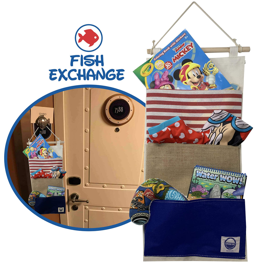 Cruise On fish extender pre-cruise-decor creates a family fun project.