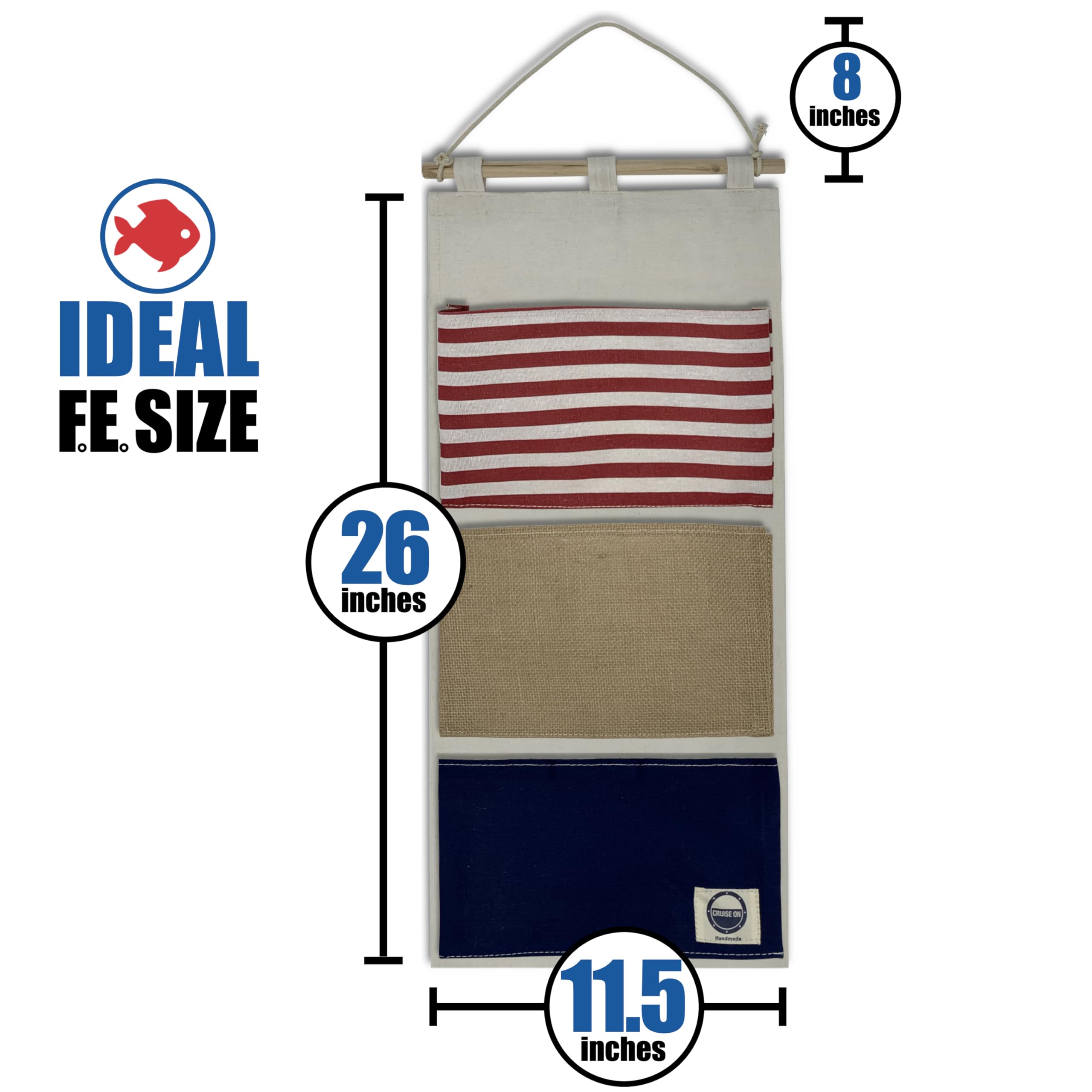 Cruise On fish extender US-made gift-included brings convenient Disney cruise goodies.