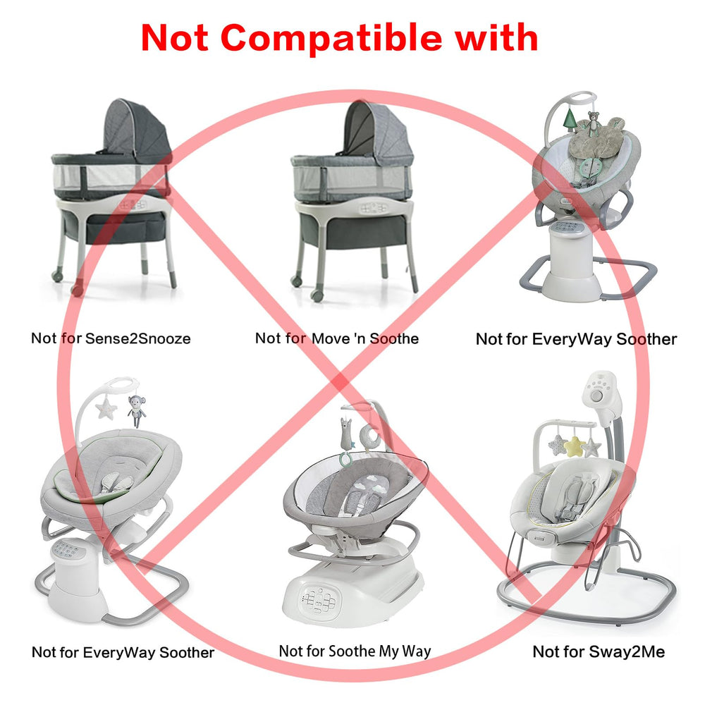 CSDWELL 5V swing cord length 6.7 feet enables flexible setup.