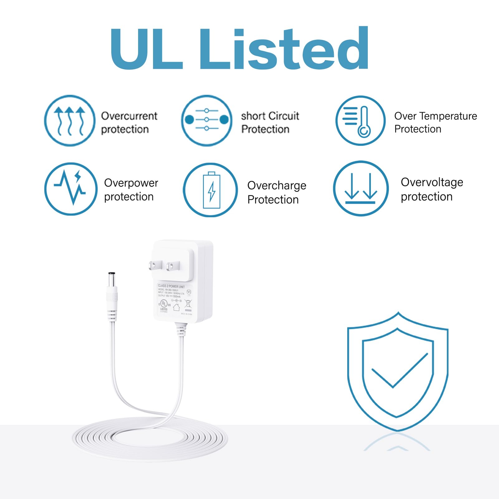 CSDWELL package includes 6V adapter with 18-month warranty.