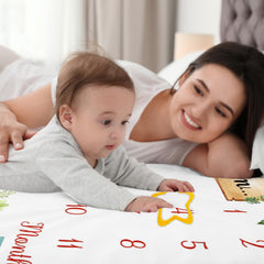CSFOTO soft plush baby blanket offers gentle touch for newborn photo sessions.