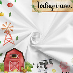 CSFOTO wrinkle-free washable baby blanket stays neat through multiple shoots.
