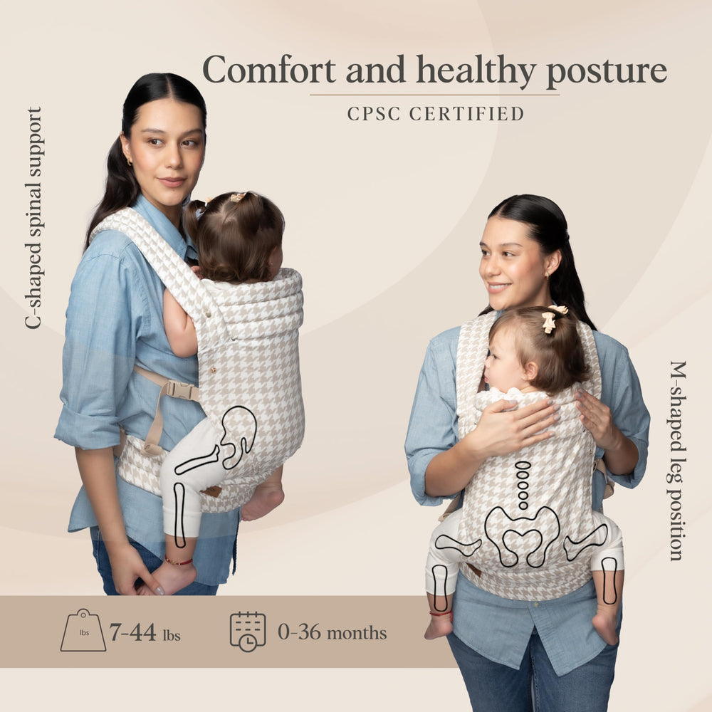 Cub & Co Ergonomic Baby Carrier back carry for hands-free outings