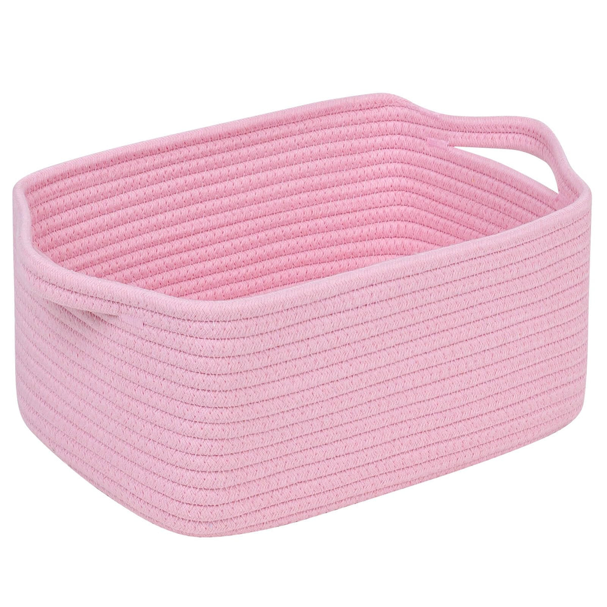 CubesLand cube storage basket 14x10x7.08in pink for tidy shelves and stylish storage