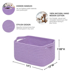 CubesLand cube storage organizer basket on a shelf showing versatile organization