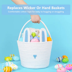 CubesLand bunny ears removable, adds playful charm during Easter activities.