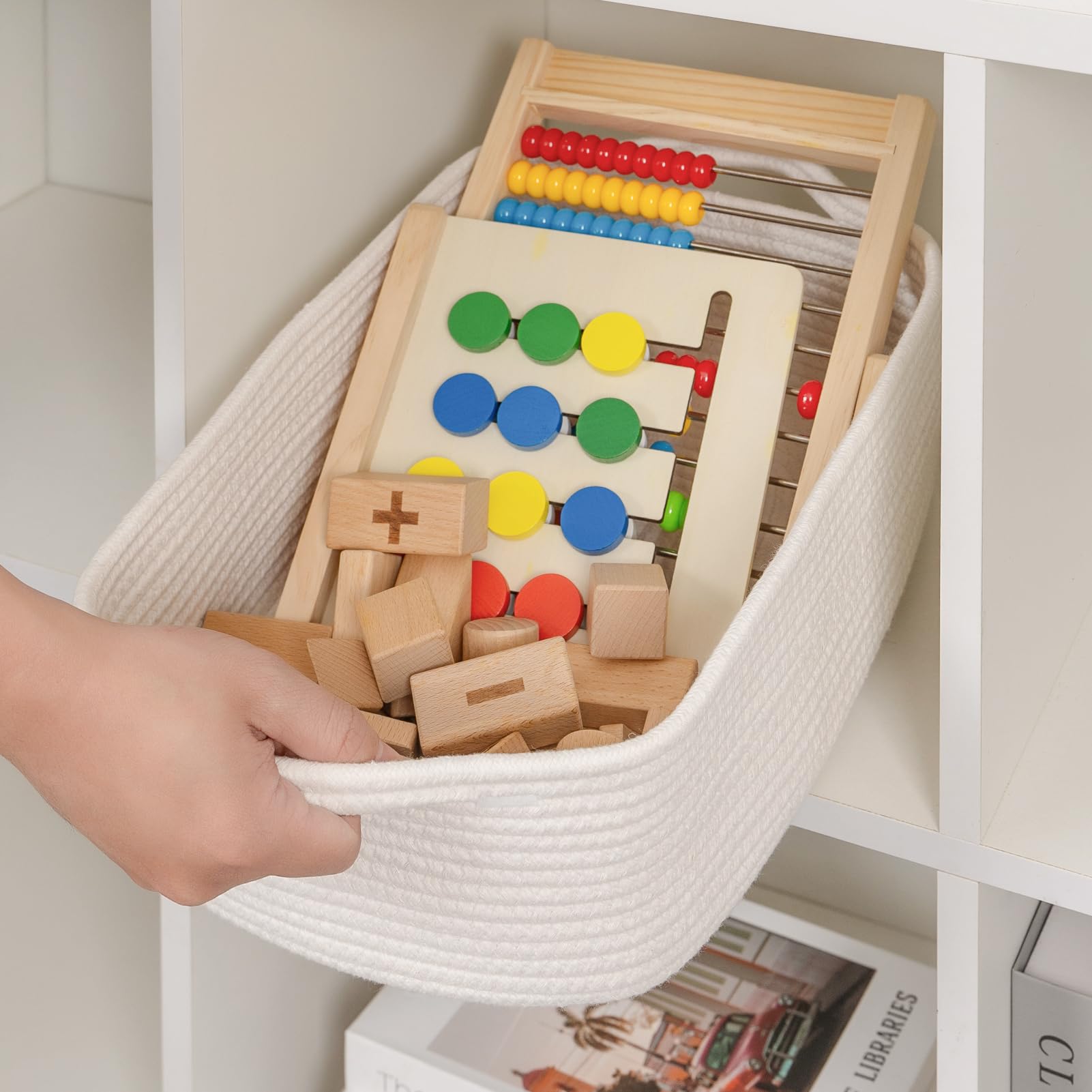 CubesLand small cotton rope basket gift-basket setup demonstrates versatile gifting