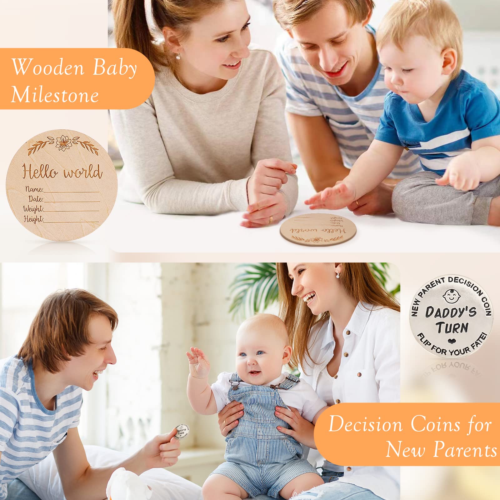 Cubotn footprint ink pad creates a keepsake of tiny footprints