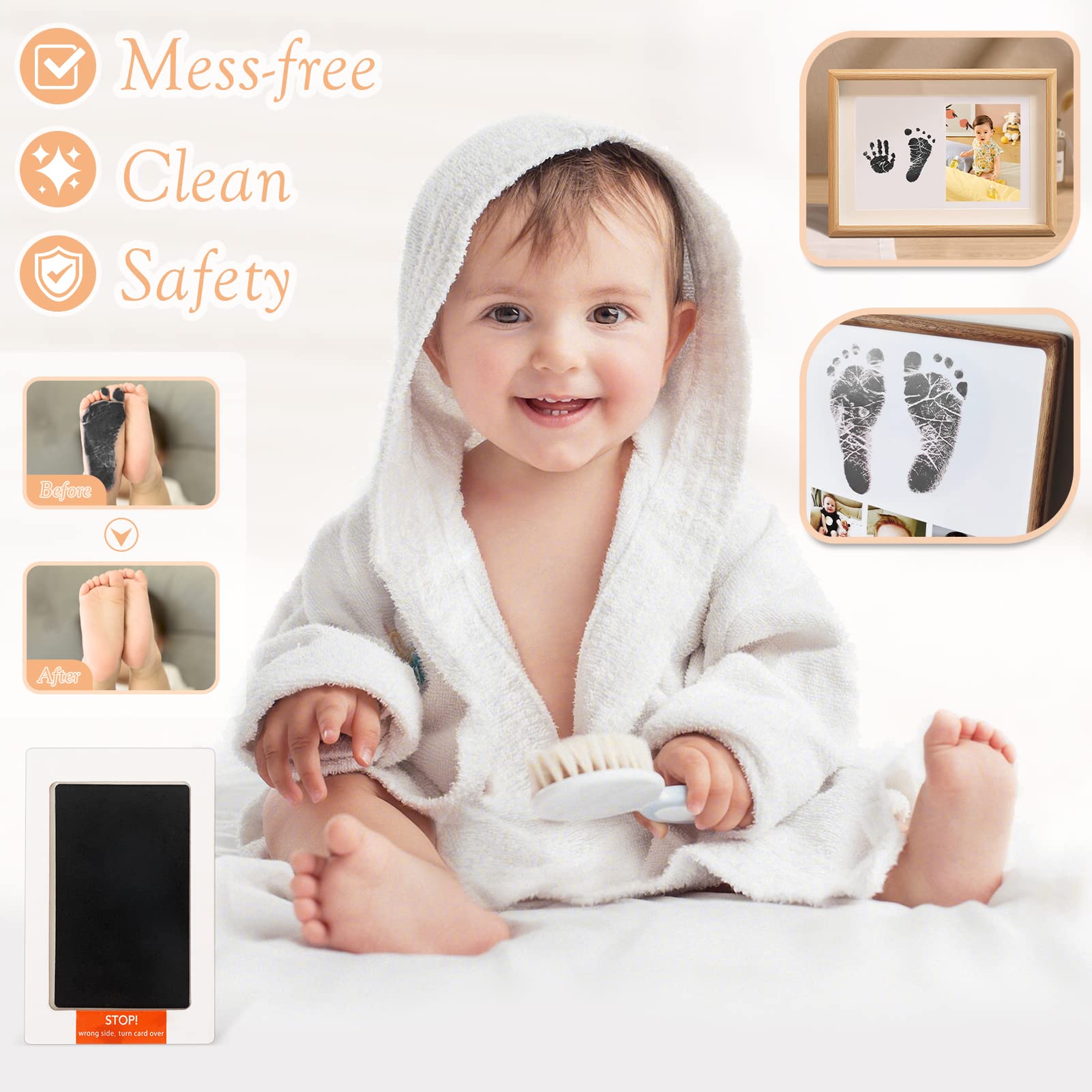 Cubotn baby milestone record helps capture growth and special moments