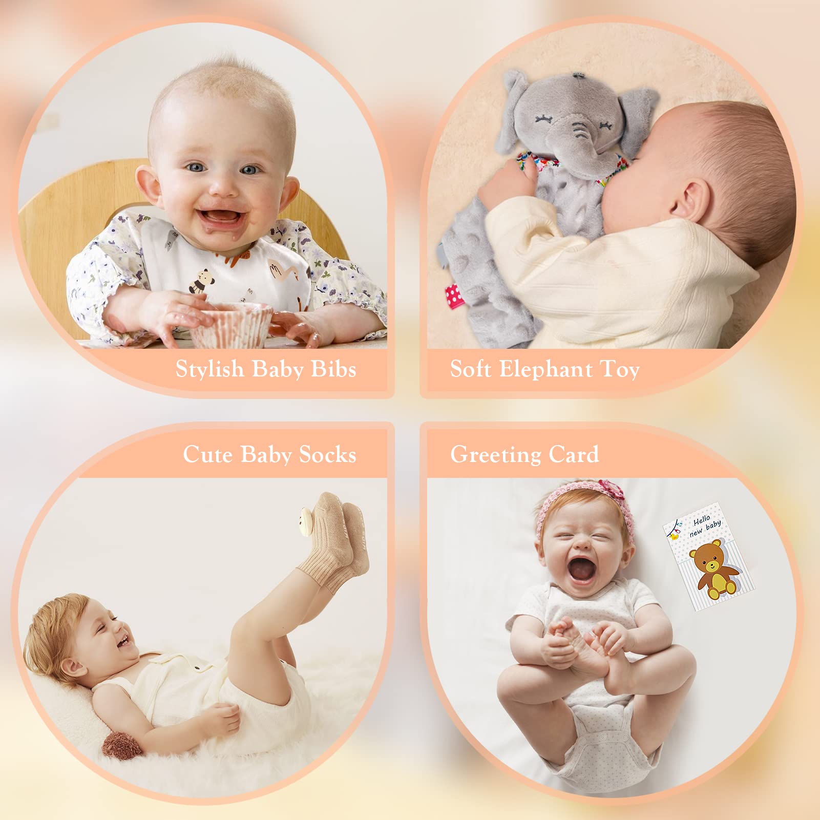 Cubotn baby rattle with bell encourages early sensory exploration
