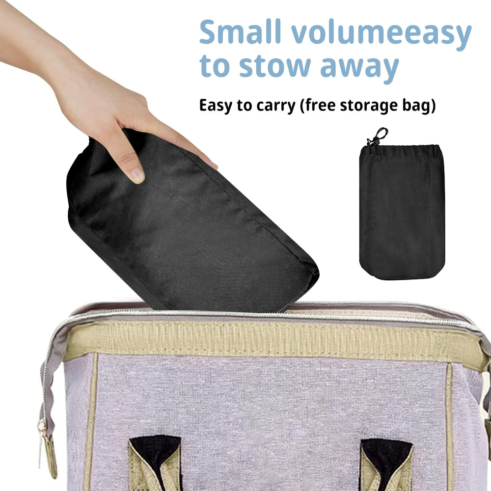 Cuby Mesh Baby Sling compact fold design for easy packing