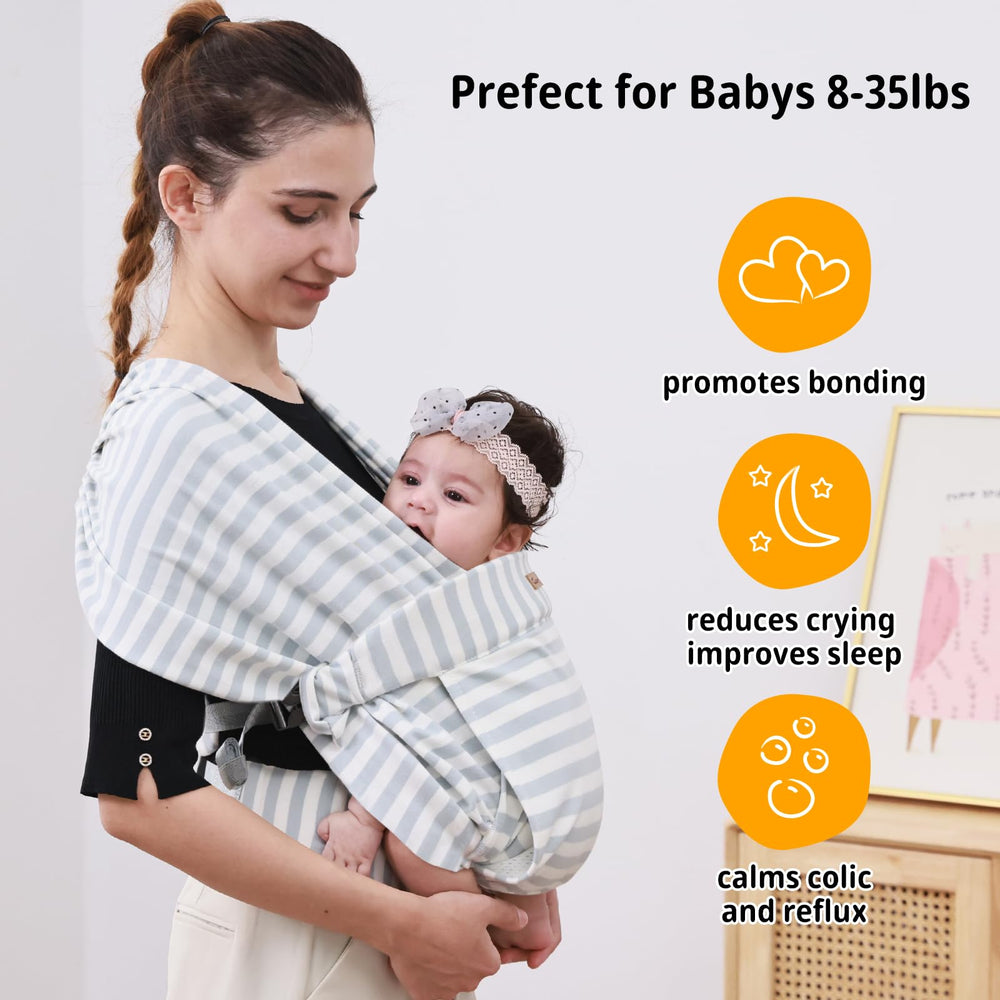 CUBY one-size-fits-all buckle enables quick, easy wear