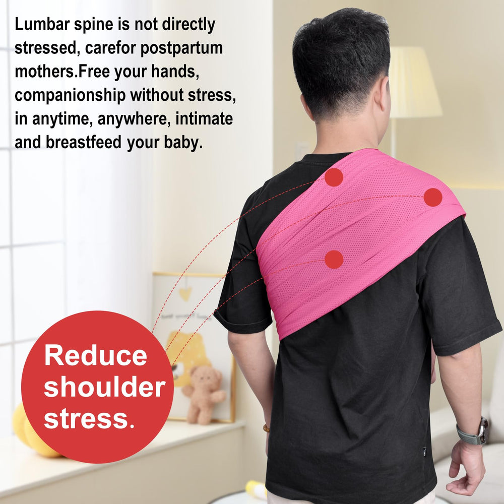 CUBY Water Baby Sling adjustable strap for personalised fit