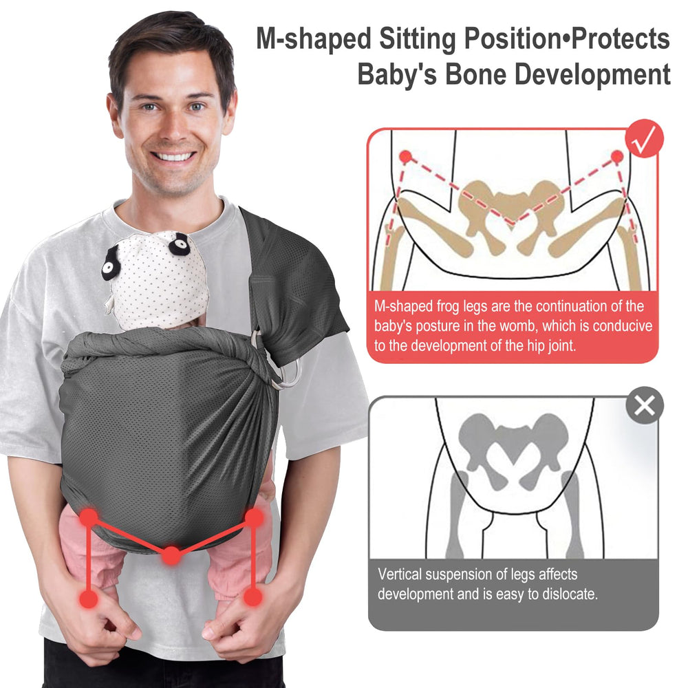 Cuby Water Baby Sling ideal for beach and pool days.