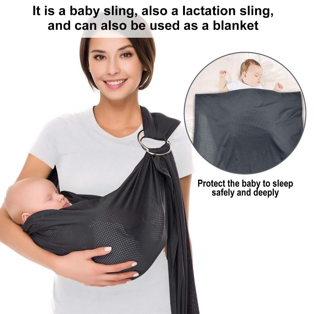 Cuby Water Baby Sling for breastfeeding privacy on the go.