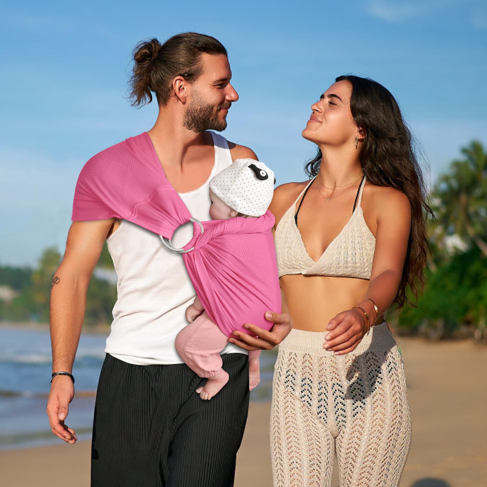 CUBY Water Baby Sling offers privacy-friendly breastfeeding setup