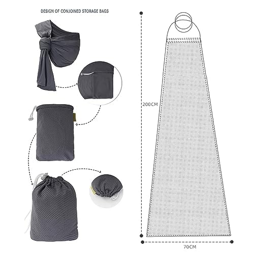 Cuby Water Baby Sling breastfeeding-privacy use case showing discreet nursing option.