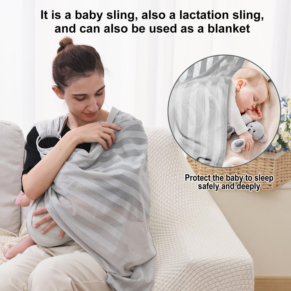 Cuby Water Baby Sling hands-free support enables hands-free moments for parents.