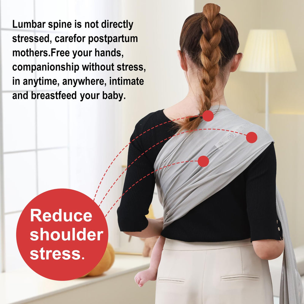 Cuby Water Baby Sling suitable from newborn to toddler for versatile use.
