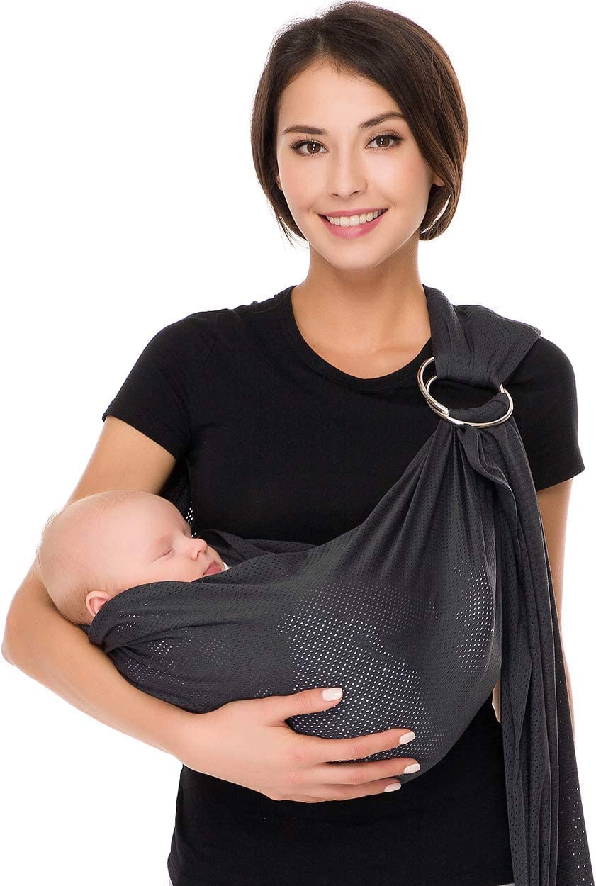 Cuby Water Baby Sling outer view, ideal for quick bonding on outings.