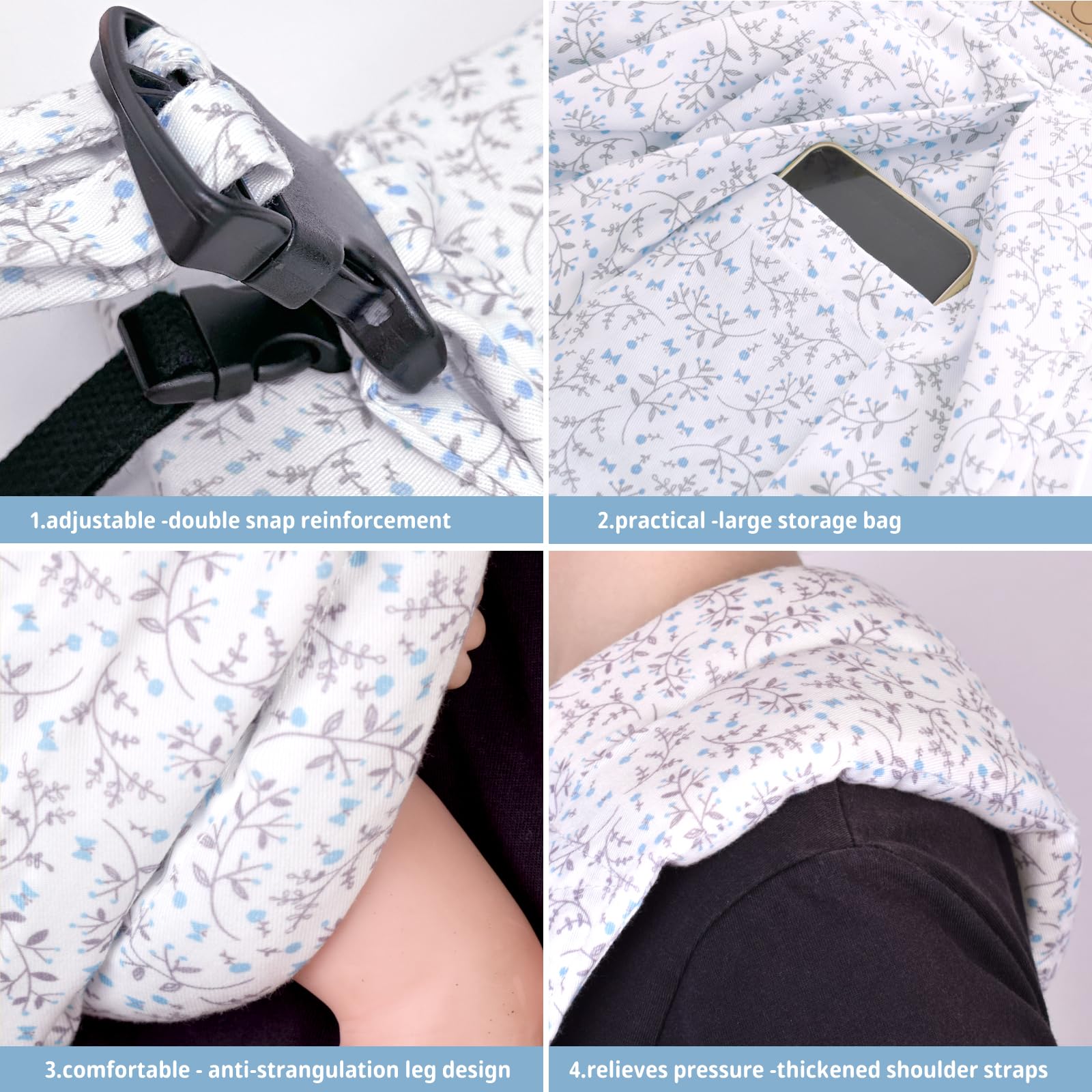 CUBY Wrap one-piece design enables belt-free, easy wearing.