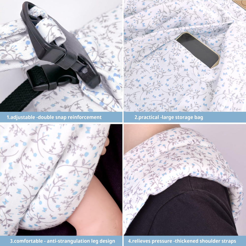 CUBY Wrap one-piece design enables belt-free, easy wearing.