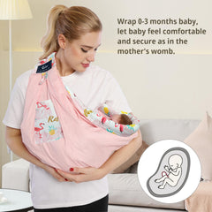 Cuby Baby Carrier womb-like design closeup emphasizes secure sleep and relaxed calm for baby.