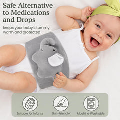 Cuckool adjustable belt on belly wrap for a secure fit through growth